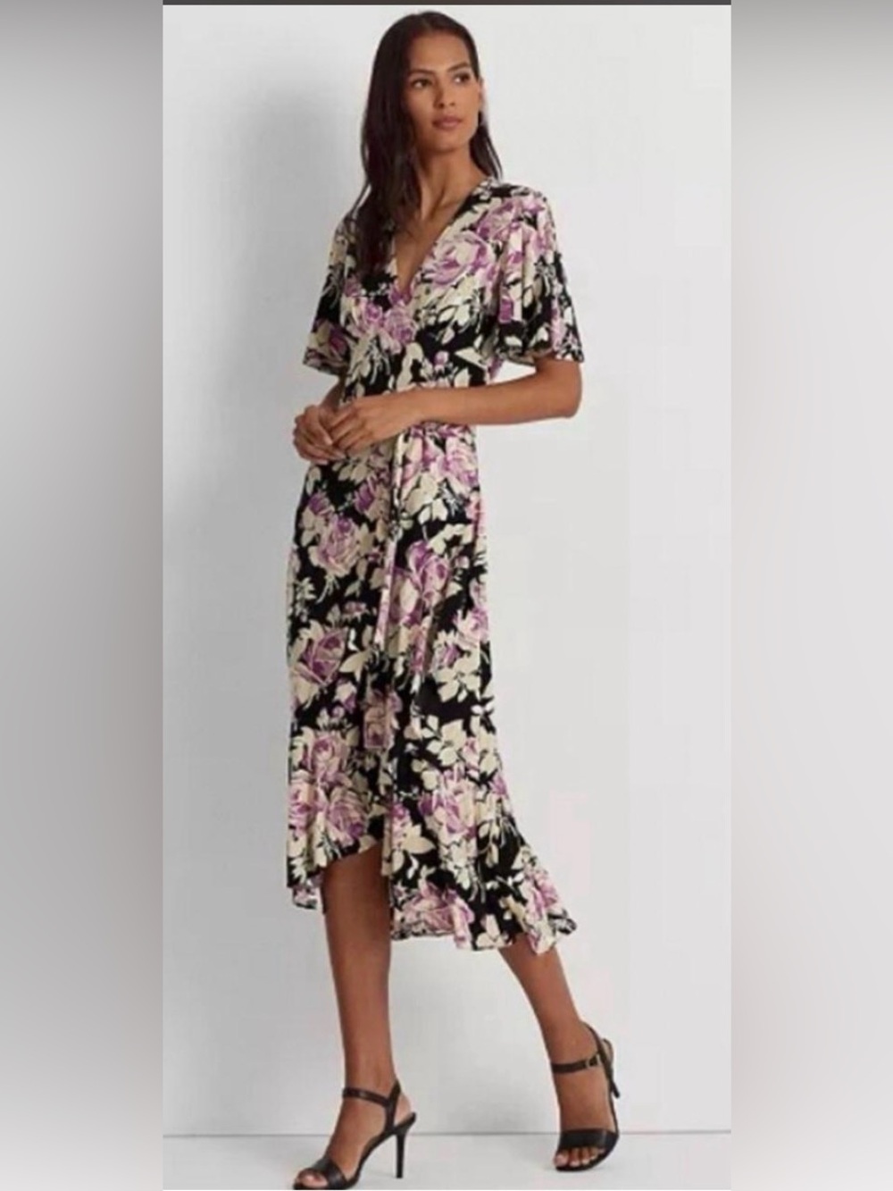 Lauren Ralph Lauren Jersey Midi Dress